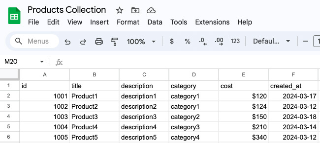 07 create new google sheets